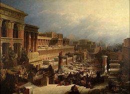 Евреи покидают Египет. Дэвид Робертс. 1828 год.