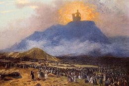 Жером Жан Леон. Моисей на горе Синай. 1885 – 1890 г.г.