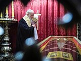 Святейший Патриарх Кирилл в Успенском соборе Кремля, 18.10.2023