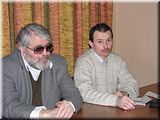 Выступает И.А. Кузнецов (слева) Выступает И.А. Кузнецов (слева)