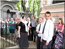 У могил Киреевского и Солженицына У могил Киреевского и Солженицына
