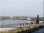 Вид на Иркутск, река Ангара Вид на Иркутск, река Ангара