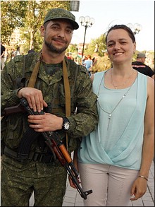 С ополченцем С ополченцем