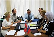 Заседание Оргкомитета: обсуждение конкурсних работ Заседание Оргкомитета: обсуждение конкурсних работ