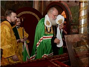 Божественная Литургия в Успенском соборе Московского Кремля в день памяти святителя Московского Петра, 03.01.2016 Божественная Литургия в Успенском соборе Московского Кремля в день памяти святителя Московского Петра, 03.01.2016
