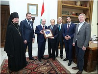 На встрече нового Президента Ливана с российской делегацией речь шла о защите христиан, 10.02.2017 На встрече нового Президента Ливана с российской делегацией речь шла о защите христиан, 10.02.2017