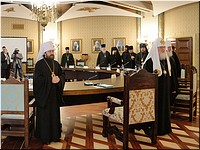Святейший Патриарх Кирилл возглавил очередное заседание Высшего Церковного Совета, 17.02.2017 Святейший Патриарх Кирилл возглавил очередное заседание Высшего Церковного Совета, 17.02.2017