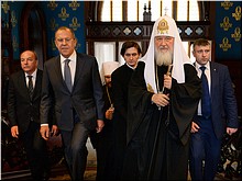Предстоятель принял участие в Пасхальном приёме в Министерстве иностранных дел, 18.04.2017 Предстоятель принял участие в Пасхальном приёме в Министерстве иностранных дел, 18.04.2017
