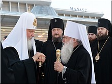 Святейший Патриарх Кирилл прибыл в Бишкек, 27.05.2017 Святейший Патриарх Кирилл прибыл в Бишкек, 27.05.2017