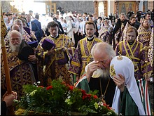 Патриаршая Божественная Литургия в Успенском соборе Астраханского кремля, 27.09.2017 Патриаршая Божественная Литургия в Успенском соборе Астраханского кремля, 27.09.2017