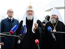 Святейший Патриарх Кирилл прибыл в Удмуртию, 13.10.2017 Святейший Патриарх Кирилл прибыл в Удмуртию, 13.10.2017
