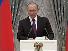 Президент России вручил государственные награды митрополиту Казахстанскому Александру, митрополиту Казанскому Феофану и профессору МДА А.И. Осипову, 15.11.2017 Президент России вручил государственные награды митрополиту Казахстанскому Александру, митрополиту Казанскому Феофану и профессору МДА А.И. Осипову, 15.11.2017