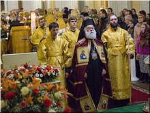 Божественную Литургию в Александро-Невской лавре возглавил Патриарх всей Африки, 07.12.2017 Божественную Литургию в Александро-Невской лавре возглавил Патриарх всей Африки, 07.12.2017