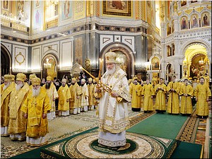 В день открытия Рождественских чтений Предстоятель Русской Церкви совершил Божественную Литургию в Храме Христа Спасителя, 24.01.2018 В день открытия Рождественских чтений Предстоятель Русской Церкви совершил Божественную Литургию в Храме Христа Спасителя, 24.01.2018