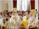 Божественную Литургию в столице Албании возглавили два Предстоятеля Божественную Литургию в столице Албании возглавили два Предстоятеля