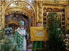 В праздник Святой Троицы Святейший Патриарх Кирилл совершил Божественную Литургию в Троице-Сергиевой лавре, 27.05.2018 В праздник Святой Троицы Святейший Патриарх Кирилл совершил Божественную Литургию в Троице-Сергиевой лавре, 27.05.2018
