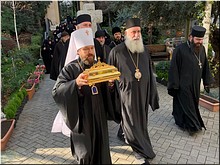 Грузинской Православной Церкви передана часть мощей преподобноисповедницы Фамари (Марджановой), 10.12.2018 Грузинской Православной Церкви передана часть мощей преподобноисповедницы Фамари (Марджановой), 10.12.2018