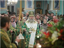 В день памяти праведного Иоанна Кронштадтского совершена архиерейская Божественная Литургия в Иоанновском монастыре, 02.01.2019 В день памяти праведного Иоанна Кронштадтского совершена архиерейская Божественная Литургия в Иоанновском монастыре, 02.01.2019
