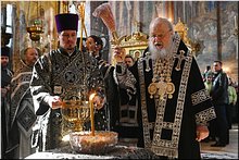 В пятницу первой недели Великого поста Святейший Патриарх Кирилл совершил Литургию Преждеосвященных Даров в Троице-Сергиевой лавре, 15.03.2019 В пятницу первой недели Великого поста Святейший Патриарх Кирилл совершил Литургию Преждеосвященных Даров в Троице-Сергиевой лавре, 15.03.2019