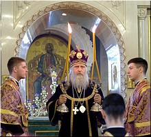 Архиепископ Феогност возглавил Литургию в Алексеевском монастыре в день небесного покровителя обители, 30.03.2019 Архиепископ Феогност возглавил Литургию в Алексеевском монастыре в день небесного покровителя обители, 30.03.2019