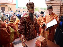 На Светлой Седмице в Чечне совершён чин великого освящения храма святой великомученицы Варвары, 01.05.2019 На Светлой Седмице в Чечне совершён чин великого освящения храма святой великомученицы Варвары, 01.05.2019