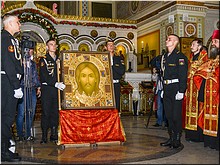 Принесение главной иконы Вооружённых сил России в воинские части началось с Южного военного округа, 29.04.2019 Принесение главной иконы Вооружённых сил России в воинские части началось с Южного военного округа, 29.04.2019