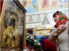 Чудотворная Феодоровская икона Божией Матери принесена в Караганду, 14.05.2019 Чудотворная Феодоровская икона Божией Матери принесена в Караганду, 14.05.2019