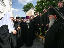 Святейший Патриарх Кирилл посетил Перервинскую духовную семинарию и гимназию имени митрополита Платона (Левшина), 22.05.2019 Святейший Патриарх Кирилл посетил Перервинскую духовную семинарию и гимназию имени митрополита Платона (Левшина), 22.05.2019