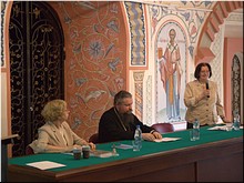 В Новоспасском монастыре помянули 400-летие поставления Святейшего Патриарха Филарета (Романова), В Новоспасском монастыре помянули 400-летие поставления Святейшего Патриарха Филарета (Романова),