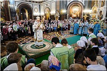 «Детская» Патриаршая Литургия в Храме Христа Спасителя в Неделю о блудном сыне, 16.02.2020 «Детская» Патриаршая Литургия в Храме Христа Спасителя в Неделю о блудном сыне, 16.02.2020