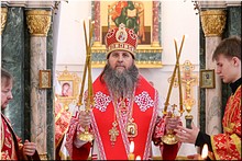 В день празднования иконы Божией Матери «Живоносный Источник» митрополит Даниил совершил Божественную Литургию в селе Частоозерье, 24.02.2020 В день празднования иконы Божией Матери «Живоносный Источник» митрополит Даниил совершил Божественную Литургию в селе Частоозерье, 24.02.2020