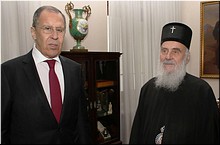 Глава МИД России встретился с Предстоятелем Сербской Православной Церкви, 18.06.2020 Глава МИД России встретился с Предстоятелем Сербской Православной Церкви, 18.06.2020