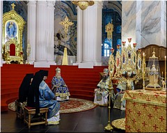 Литургия в Воскресенском Ново-Иерусалимском монастыре в праздник Иверской иконы Божией Матери, 26.10.2020 Литургия в Воскресенском Ново-Иерусалимском монастыре в праздник Иверской иконы Божией Матери, 26.10.2020