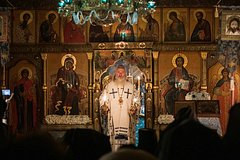 Архиепископ Феогност возглавил престольный праздник в Зачатьевском монастыре, 22.12.2020 Архиепископ Феогност возглавил престольный праздник в Зачатьевском монастыре, 22.12.2020
