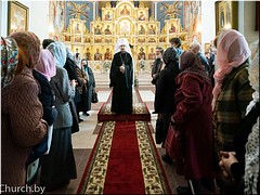 В день памяти святой праведной Софии, княгини Слуцкой, митрополит Вениамин совершил Божественную Литургию Преждеосвящённых Даров, 01.04.2021 В день памяти святой праведной Софии, княгини Слуцкой, митрополит Вениамин совершил Божественную Литургию Преждеосвящённых Даров, 01.04.2021