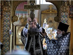 Митрополит Даниил совершил Литургию Преждеосвященных Даров с духовенством южного благочиния, 09.04.2021 Митрополит Даниил совершил Литургию Преждеосвященных Даров с духовенством южного благочиния, 09.04.2021