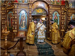 В день памяти преподобного Саввы Освященного глава Казахстанского митрополичьего округа совершил Литургию в алма-атинском храме во имя блаженной Матроны Московской, 18.12.2021 В день памяти преподобного Саввы Освященного глава Казахстанского митрополичьего округа совершил Литургию в алма-атинском храме во имя блаженной Матроны Московской, 18.12.2021