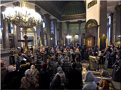 Митрополит Санкт-Петербургский Варсонофий совершил пассию в Казанском соборе, 20.03.2022 Митрополит Санкт-Петербургский Варсонофий совершил пассию в Казанском соборе, 20.03.2022
