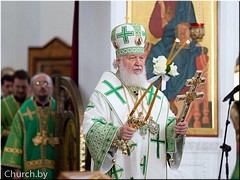 В день памяти прп. Евфросинии Полоцкой Предстоятель Русской Церкви совершил Литургию в Спасо-Евфросиниевском монастыре Полоцка, 05.06.2022 В день памяти прп. Евфросинии Полоцкой Предстоятель Русской Церкви совершил Литургию в Спасо-Евфросиниевском монастыре Полоцка, 05.06.2022