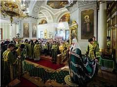 В день памяти благоверных князей Даниила Московского и Александра Невского Предстоятель Русской Церкви совершил Литургию в Даниловом монастыре, 12.09.2022 В день памяти благоверных князей Даниила Московского и Александра Невского Предстоятель Русской Церкви совершил Литургию в Даниловом монастыре, 12.09.2022