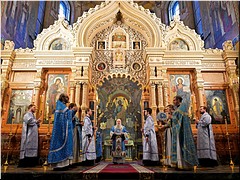 В воскресенье о Страшном Суде митрополит Санкт-Петербургский Варсонофий совершил Божественную литургию в храме «Спас-на-Крови», 19.02.2023 В воскресенье о Страшном Суде митрополит Санкт-Петербургский Варсонофий совершил Божественную литургию в храме «Спас-на-Крови», 19.02.2023